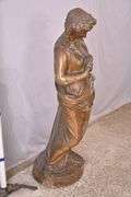 Terracotta statue of a woman; 336-3886