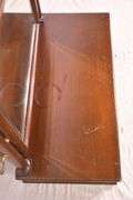 R. J. Horner mahogany shaving mirror with 2 drawers; 55-11229