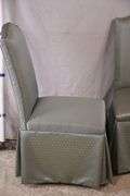 Pair of Fairfield upholstered Parson's chairs; 44-426