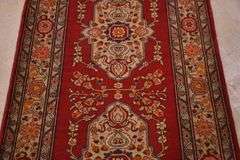 4x14 hand knotted vintage Persian rug/runner; 55-11200