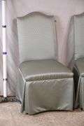 Pair of Fairfield upholstered Parson's chairs; 44-426