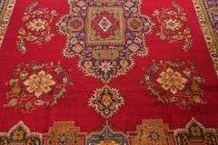8.9'x11.7' hand knotted vintage Persian Tabriz rug; 40-156469