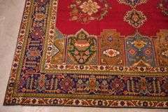 8.9'x11.7' hand knotted vintage Persian Tabriz rug; 40-156469