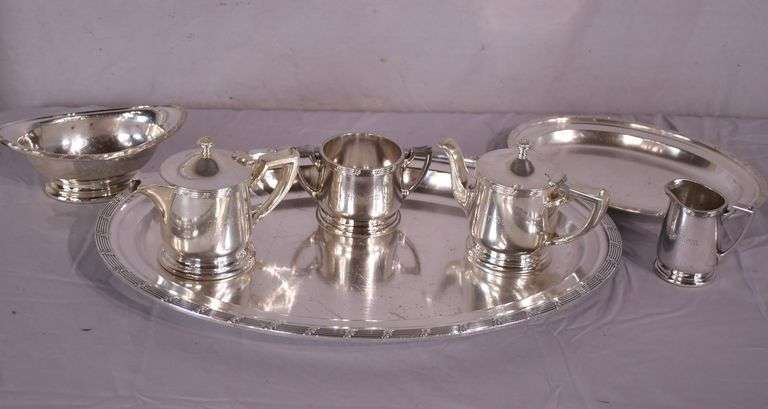 Soldered Items 7 pieces of International Silver Co. silver soldered items; 17791-044 ...