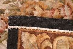 8.0'x10.2' hand knotted Indo-Tibetan rug with black field; 40-136773