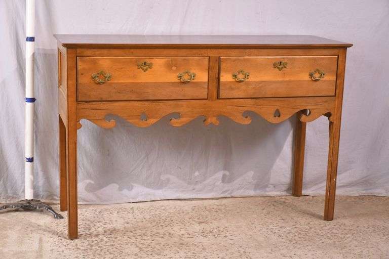 Wright Table Co. 2 drawer sideboard; 74-12764