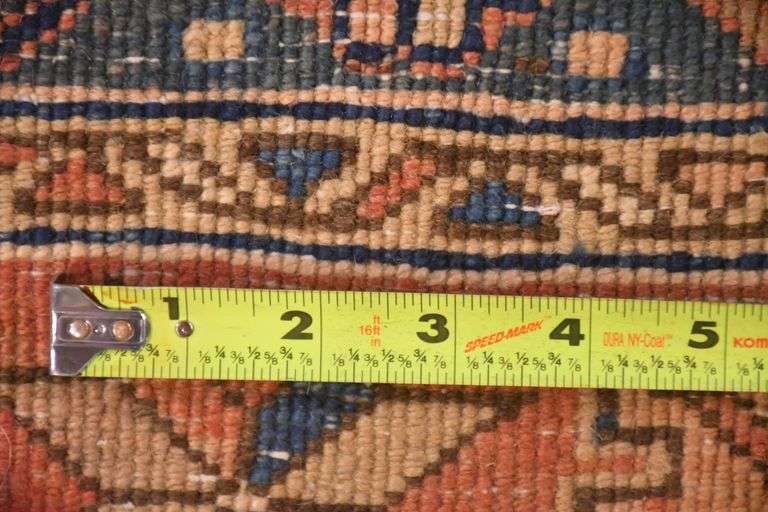 3.3'x9.11' hand knotted vintage Persian Shirazi rug/runner; 40-156891