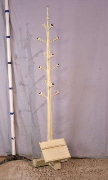 Off-white hall stand/hat rack; 1044-122