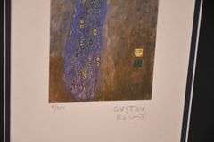 Limited edition framed giclee print "Emilie Floge" by Gustav Klimt; 975-1775