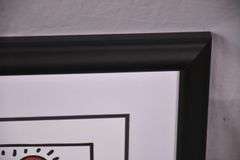 Framed print "Couple with Heart" by Keith Haring; 975-1789