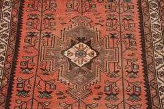 3.7'x5.9' hand knotted vintage Persian Shirazi rug; 40-156934
