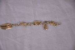 10kt gold Noah's Ark bracelet; 13227-012