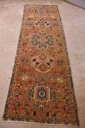3.3'x9.11' hand knotted vintage Persian Shirazi rug/runner; 40-156891