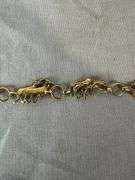 10kt gold Noah's Ark bracelet; 13227-012