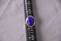 Oval lapis ring; 13227-009