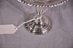 2 sterling silver compotes; 4171-029