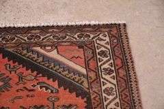 3.7'x5.9' hand knotted vintage Persian Shirazi rug; 40-156934