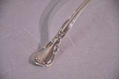 Large sterling silver ladle with gold wash interior; 971-274