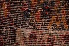 5.2'x8.2' hand knotted vintage Persian Shirazi rug; 40-156277