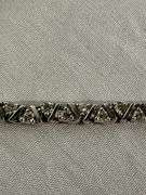 14kt white gold and diamond bracelet; 13227-006
