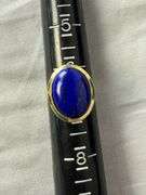 Oval lapis ring; 13227-009