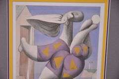 Limited edition framed giclee print "Bather with Beach Ball" by Pablo Picasso; 975-1777