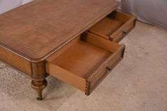 Inlaid 2 drawer coffee table; 1044-120