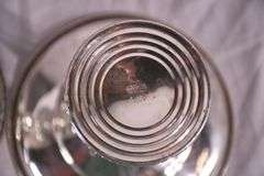 2 sterling silver compotes; 4171-029