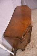 Carved walnut server with 3 drawers and 2 doors; 74-12809C