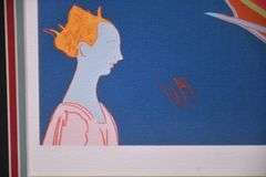 Framed print "Details of Renaissance" by Andy Warhol; 975-1799