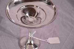 2 sterling silver compotes; 4171-029