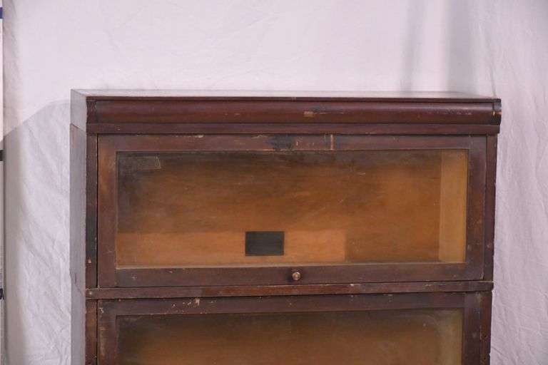 Melton-Rhodes 3-stack barrister bookcase; 68-6652