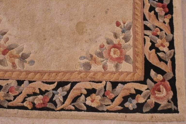 3.3'x5.3' hand tufted rug; 55-12205
