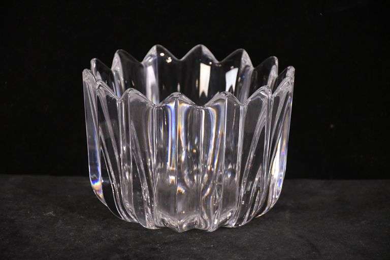 Orrefors crystal bowl; 16780-001