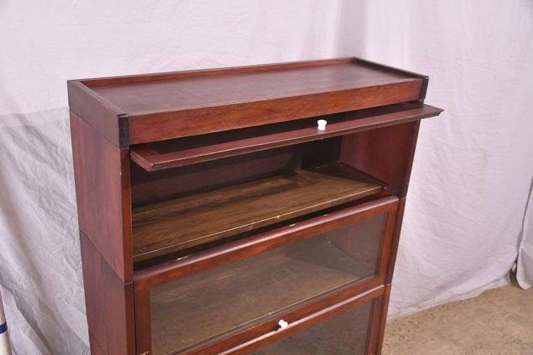 3-stack barrister bookcase; 55-12213