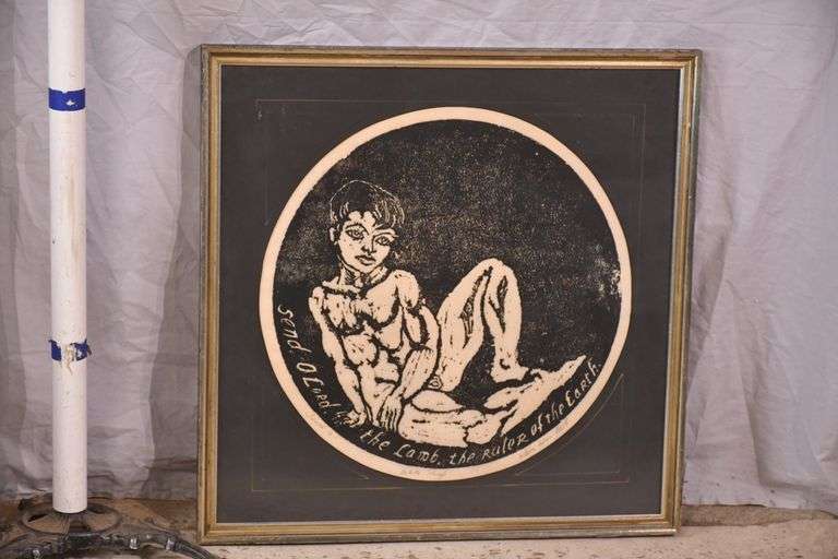 Signed Artist Proof print "Isaiah 16:1" by William H. O'Neill; 55-12259A
