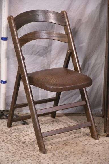 Set of 12 B. J. Harrison folding chairs; 192-3103