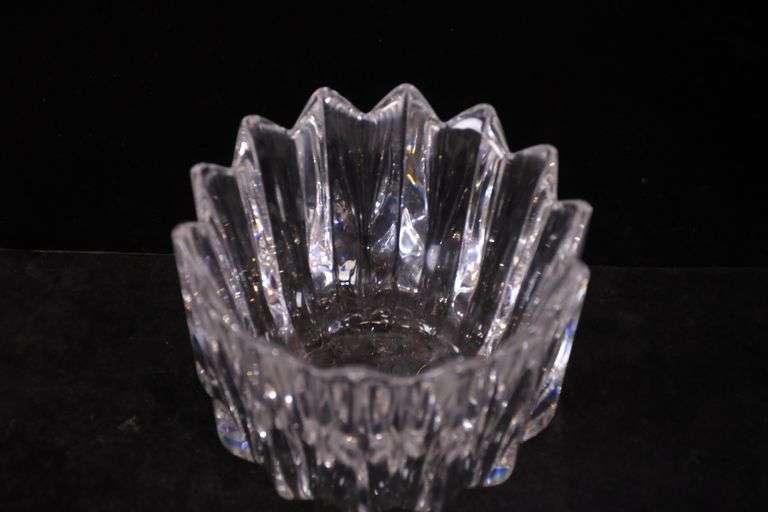 Orrefors crystal bowl; 16780-001