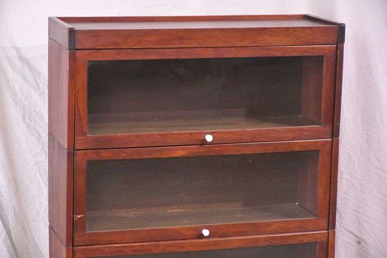 3-stack barrister bookcase; 55-12213