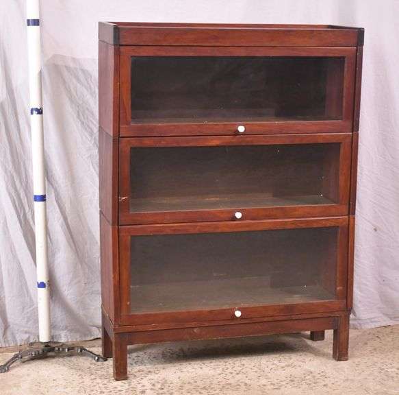 3-stack barrister bookcase; 55-12213
