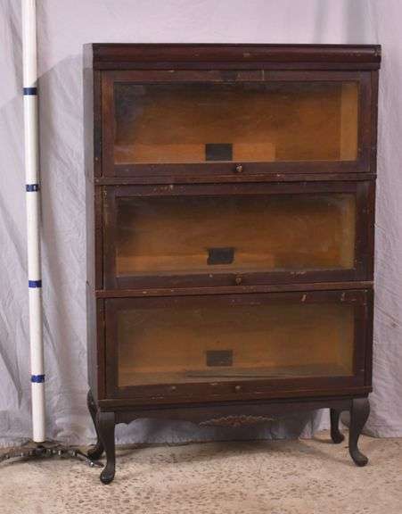 Melton-Rhodes 3-stack barrister bookcase; 68-6652