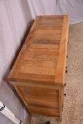 Distressed 2 over 2 drawer dresser; 74-12860