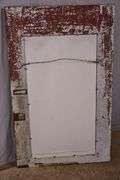 Large mirror with architectural frame; 336-4560