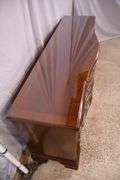 Baker inlaid mahogany 9 drawer triple dresser; 55-12266
