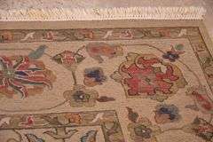 8.11'x11.9' hand knotted Indo-Soumak rug; 5038-010