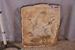 Plaster relief of a Spanish soldier; 55-12223