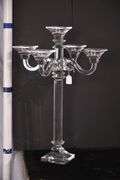 Large crystal candelabra; 16780-005