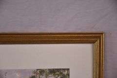 Framed print of the Winnsboro, SC Clock Tower by William L. Powers; 1007-112