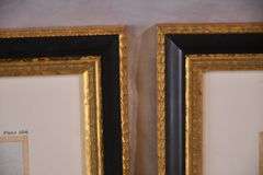 Pair of small framed engravings "Royal Tiger" & "Zebra"; 18303-012