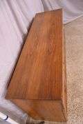 Walnut mid-century style sideboard; 74-12838